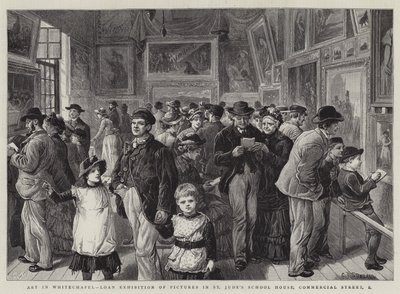 Kunst i Whitechapel, lån utstilling av bilder i St Jude