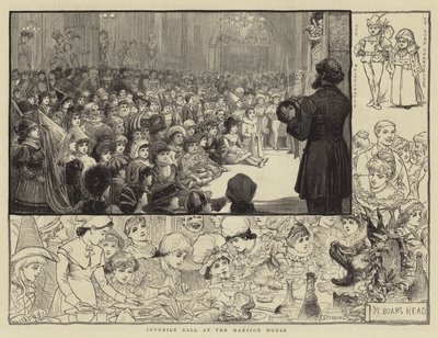 Ungdomsball på Mansion House av Charles J. Staniland