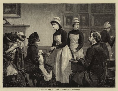 Mottaksdag på Foundling Hospital av Charles J. Staniland