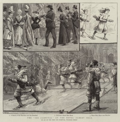 Iskarnevalet i Royal Albert Hall av Charles J. Staniland