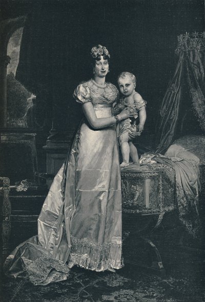 Maria Louisa og kongen av Roma, 1812, 1896 av Charles J. State