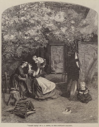 Glade dager av Charles James Lewis