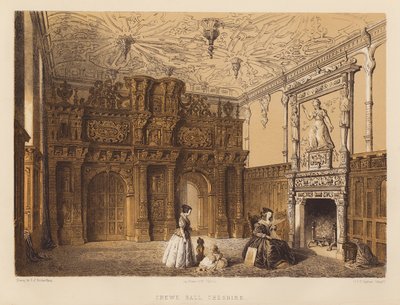 Crewe Hall, Cheshire (aquatint)   1324157   no       norwegian Successfully Translated  Original: Jacht op otters Jachttaferelen (series title) In quibus omne genus venationis, aucupij, piscatusque (series title) Translat: Jacht op otters Jachttaferelen (s av Charles James Richardson