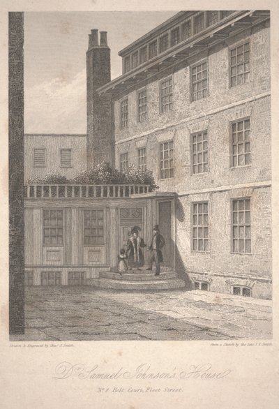 Dr. Samuel Johnsons hus av Charles John Smith