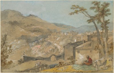 Marino og Alban Hills av Charles Joseph Natoire