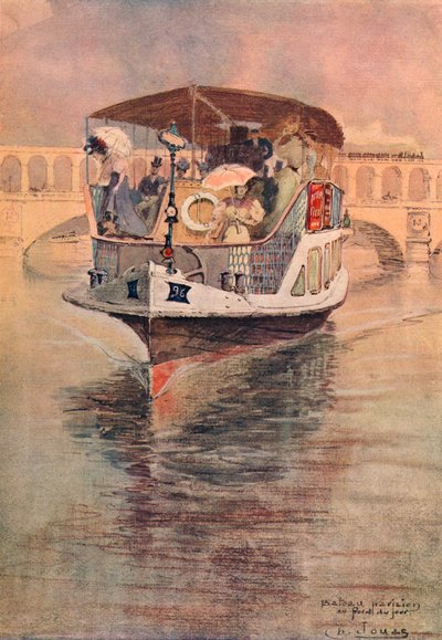 Bateau-Parisien ved Point du Jour, 1915 av Charles Jouas