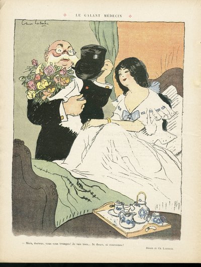 Illustrasjon av Chas-Laborde (1886-1941) i Le Rire av Charles Laborde