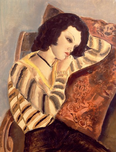 Portrett av en kvinne, 1930 av Charles Laborde