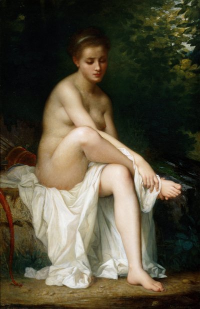 Nymfe Ismene, 1878 av Charles Landelle