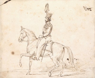 Keiser Pedro 1., ca. 1825-6 av Charles Landseer