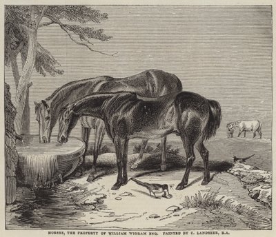 Hester, eiendommen til William Wigram, Esquire av Charles Landseer