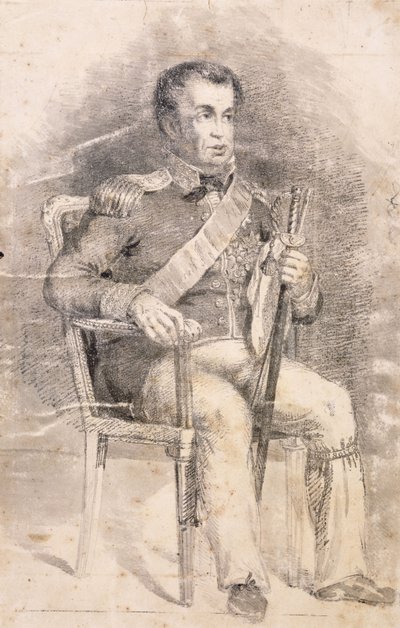 Portrett av Dom Joao VI, ca. 1825-6 av Charles Landseer