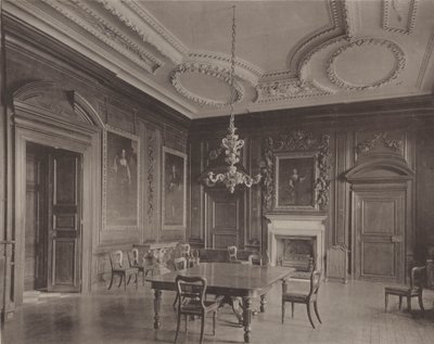 Belton House, Grantham, spisestuen av Charles Latham