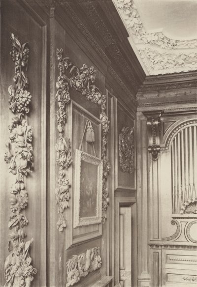 Belton House, en del av orgelgalleriet av Charles Latham