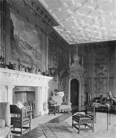 Broughton Castle: The Drawing-Room av Charles Latham