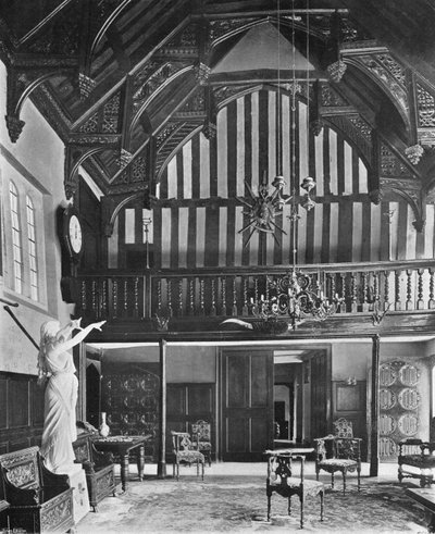 Giffords Hall: King Johns Banketthall av Charles Latham