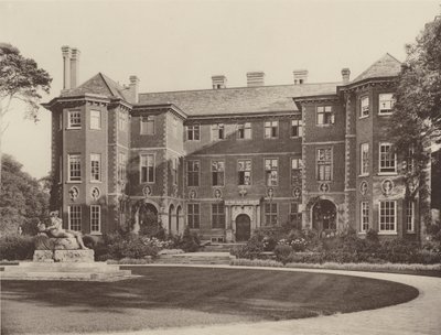 Ham House, Petersham, inngangsfronten av Charles Latham
