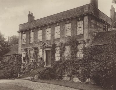 Hus på vestsiden av Close, Salisbury av Charles Latham