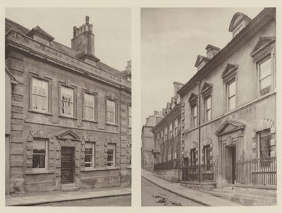 Hus i Stamford, Lincolnshire, High Street, St Martins, Barn Hill av Charles Latham