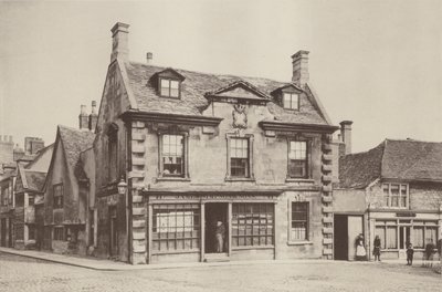 Hus på Stamford, Lincolnshire, Market Place av Charles Latham