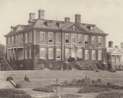 Melton Constable, Norfolk, hagefronten av Charles Latham