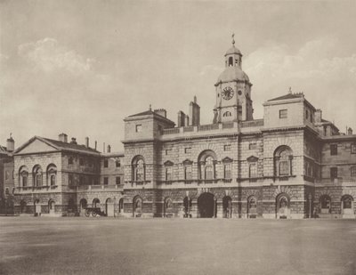 Hestevaktene, Whitehall, vestfronten av Charles Latham
