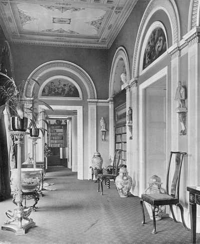 Bibliotekkorridoren av Charles Latham
