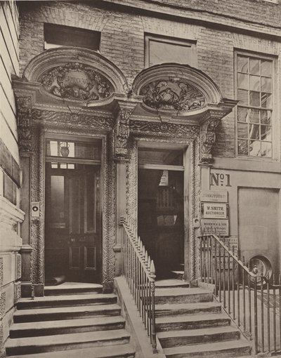 To døråpninger, Laurence Pountney Hill, East Central av Charles Latham