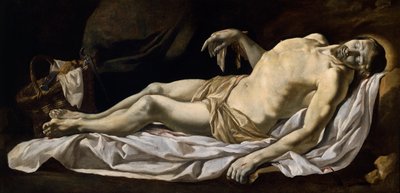 Kristus i ark, av Charles Le Brun (1619-1690), olje på lerret, 76x162 cm av Charles Le Brun