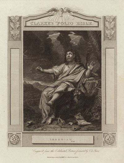 Jeremia av Charles Le Brun