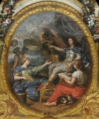Orden gjenopprettet i kongedømmets finanser, 1662, 1680-årene av Charles Le Brun