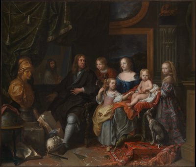 Familien Jabach av Charles Le Brun