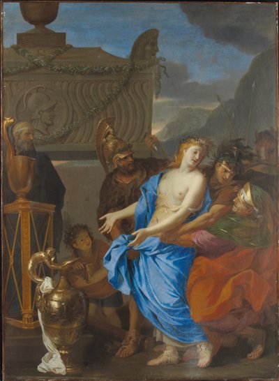 The Sacrifice of Polyxena, 1647 av Charles Le Brun