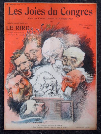 Cover av "" Le Lire", Satirical in Colors av Charles Leandre