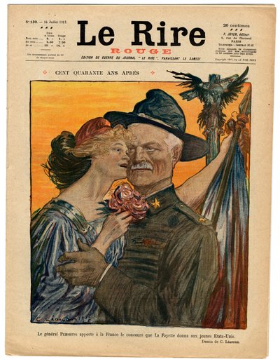 Omslag av "" Le Lire rouge", Satirical in Colors av Charles Leandre