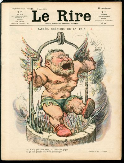 Forside av "" The Laughter"", Satirical en Colors av Charles Leandre