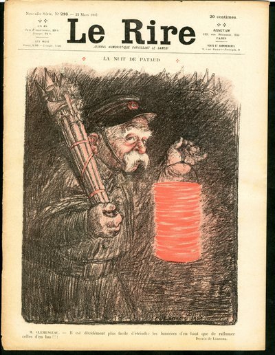 Cover av "The Laughter", Satirical in Colors av Charles Leandre