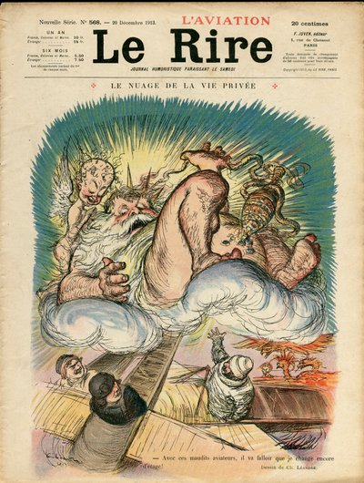 Cover av "" Latteren"", Satirical in Colors av Charles Leandre