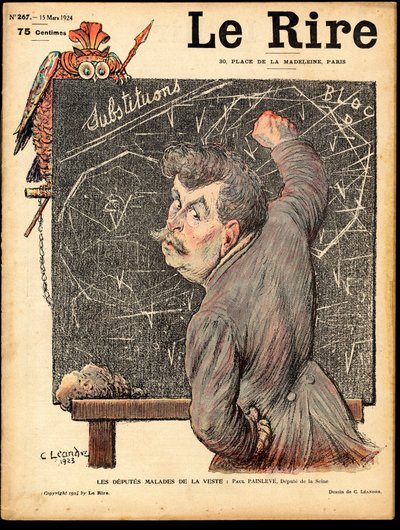 Cover av "" Latteren"", Satirique en Colors av Charles Leandre