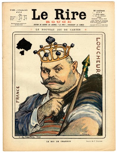 Cover av "" The Red Laughter", Satirical in Colors av Charles Leandre