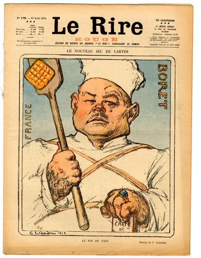 Cover av "" The Red Laughter", Satirical in Colors av Charles Leandre