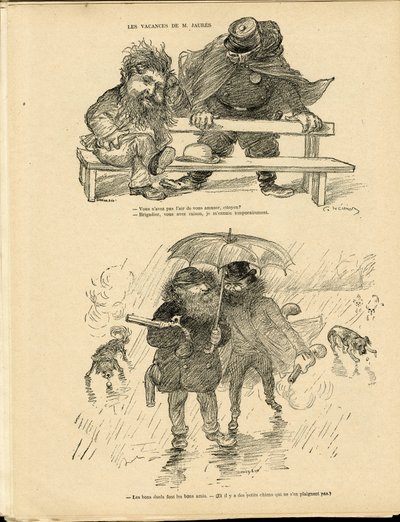 Illustrasjon av Charles Leandre (1862-1934) i Le Rire av Charles Leandre