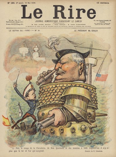 Illustrasjon for Le Rire av Charles Leandre