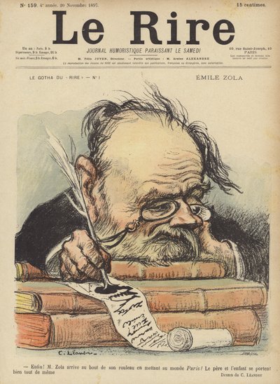 Illustrasjon for Le Rire av Charles Leandre