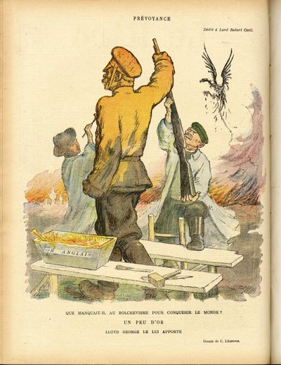 Illustrasjon av Charles Leandre (1862-1934) i Le Rire av Charles Leandre