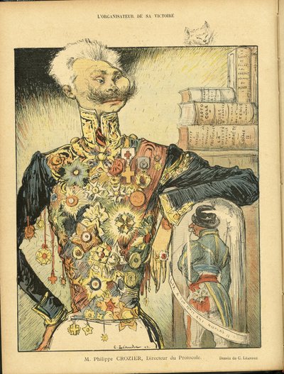 Illustrasjon av Charles Leandre (1862-1934) i Le Rire av Charles Leandre