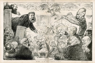 Illustrasjon av Charles Leandre (1862-1934) i Le Rire av Charles Leandre