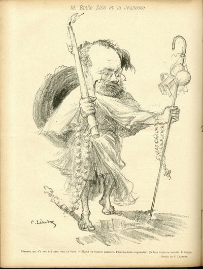 Illustrasjon av Charles Leandre (1862-1934) i Le Rire av Charles Leandre
