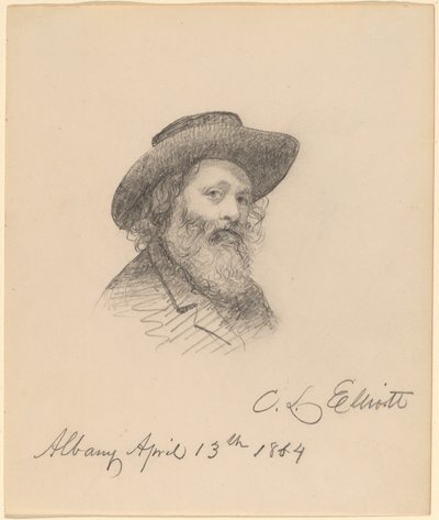 Portrett av kunstneren Asa W. Twitchell av Charles Loring Elliott