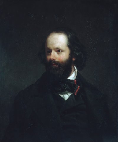 Portrett av kunstneren, ca. 1850. av Charles Loring Elliott